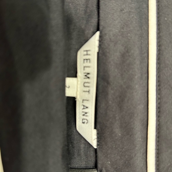 Helmut Lang Asymmetrical Pleated Skirt- size 2 - Picture 4 of 13